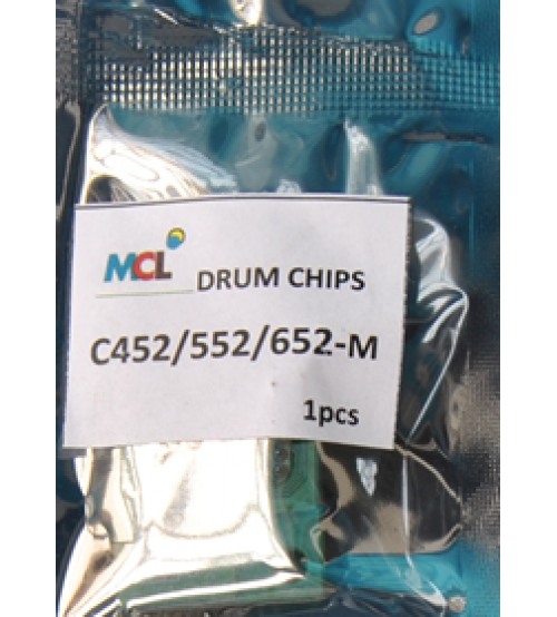 Bizhub C452 C552 C652  Magenta Drum Chip
